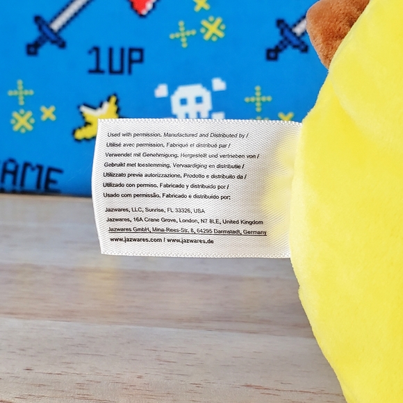 Jazwares Pokemon Pikachu with Santa Hat 7" 2021 UltraSoft Holiday Genuine Plush - Picture 9 of 11